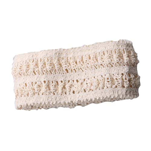 YOSADIER Elastisches Baumwollspitzenband DIY Haarschmuck Beige Handgemachte Accessoires für Haarbänder Dekorationen und Feste YOSADIER Elastisches Baumwollspitzenband DIY Haarschmuck Beige Handgemachte Accessoires für Haarbänder Dekorationen und Feste von YOSADIER