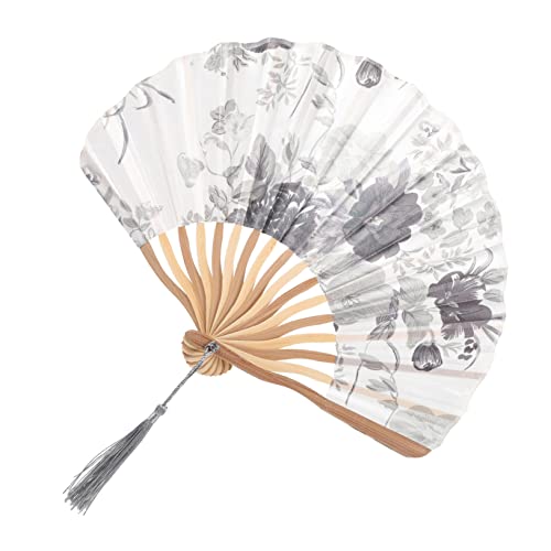 YOSADIER Faltbarer Vintage Handfächer aus Holz im Japanischen Stil Eleganter Tragbarer Fächer für Sommer Tanz und Fotoshootings YOSADIER Faltbarer Vintage Handfächer aus Holz im Japanischen Stil Eleganter Tragbarer Fächer für Sommer Tanz und Fotoshootings von YOSADIER