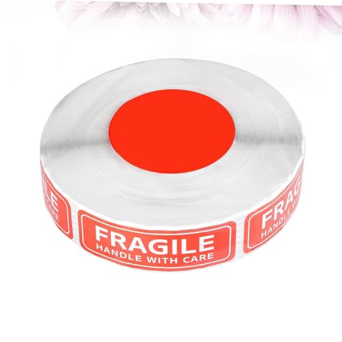 YOSADIER Fragile Sticker Selbstklebende Warnaufkleber für Zerbrechliche Gegenstände Verpackung Kartons Umzugspapier Versand Sicherer Transport Aufkleber mit Klarem Text von YOSADIER