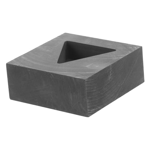 YOSADIER Graphitform für Gießen Dreieckige Gießform Graphit für Gold Silber und Hitzebeständig und Langlebig zum Schmelzen YOSADIER Graphitform für Gießen Dreieckige Gießform Graphit für Gold Silber und Hitzebeständig und Langlebig zum Schmelzen von YOSADIER