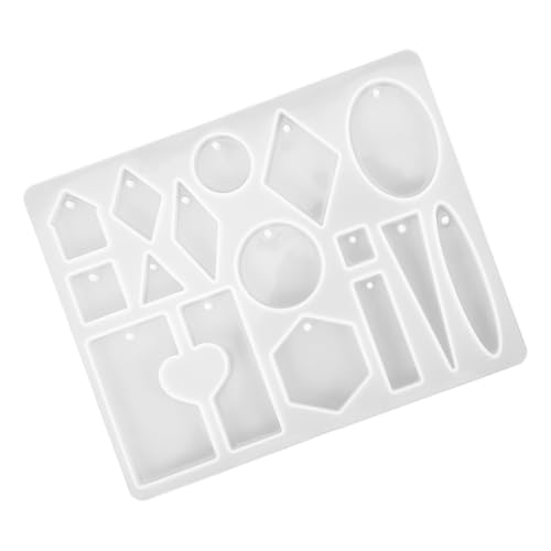 YOSADIER Herzförmige Silikonform für Ohrringe und Anhänger DIY Gießform für Schmuck Wiederverwendbar und Leicht zu Reinigen für Kreative Projekte und YOSADIER Herzförmige Silikonform für Ohrringe und Anhänger DIY Gießform für Schmuck Wiederverwendbar und Leicht zu Reinigen für Kreative Projekte und von YOSADIER