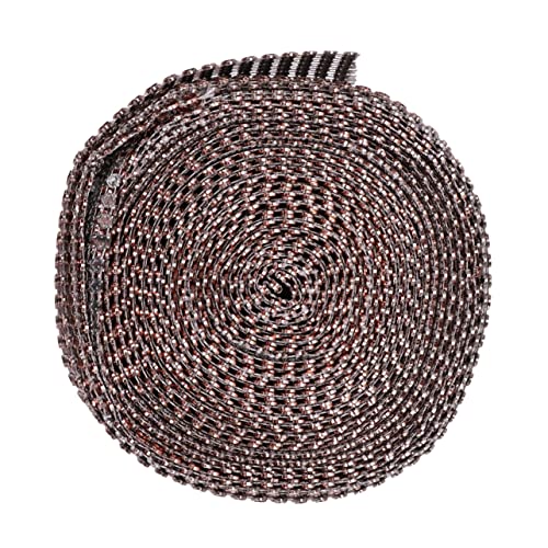 YOSADIER Hollow Rhinestone Ribbon Yards Funkelndes Strassband für Hochzeitsdekoration Diy Bastelprojekte für Tischläufer Geschenkverpackungen und Eventverzierungen Roségold YOSADIER Hollow Rhinestone Ribbon Yards Funkelndes Strassband für Hochzeitsdekoration Diy Bastelprojekte für Tischläufer Geschenkverpackungen und Eventverzierungen Roségold von YOSADIER