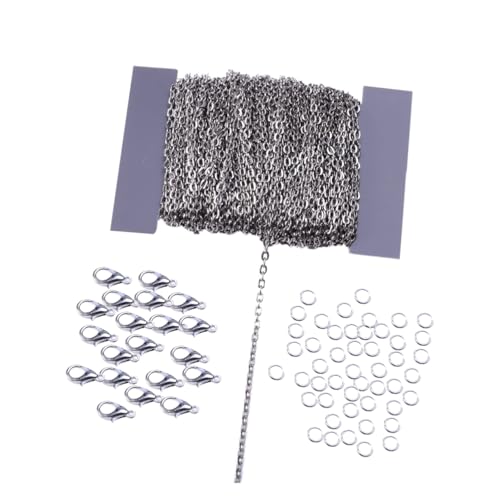 YOSADIER Karabinerverschlüsse aus Metall geschlossene Ringe kettenhalter schmuck Halskettenschmuck YOSADIER Karabinerverschlüsse aus Metall geschlossene Ringe kettenhalter schmuck Halskettenschmuck von YOSADIER