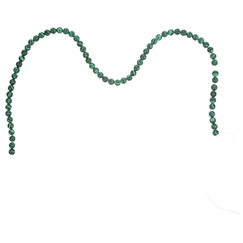YOSADIER Kreative DIY Perlen Malachit Runde Lose Schmuckperlen für Armband und Halskettenherstellung Strang für Persönliche Handwerksprojekte und von YOSADIER