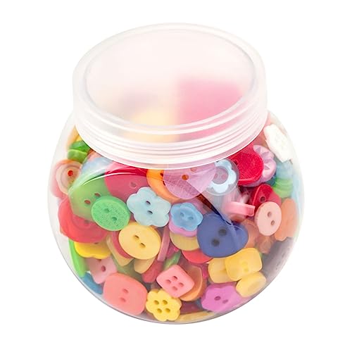 YOSADIER Mini Harzknöpfe für DIY Flasche mit Verschiedenen Farben Nähknöpfe für Handarbeiten Basteln und Projekte für Erwachsene YOSADIER Mini Harzknöpfe für DIY Flasche mit Verschiedenen Farben Nähknöpfe für Handarbeiten Basteln und Projekte für Erwachsene von YOSADIER