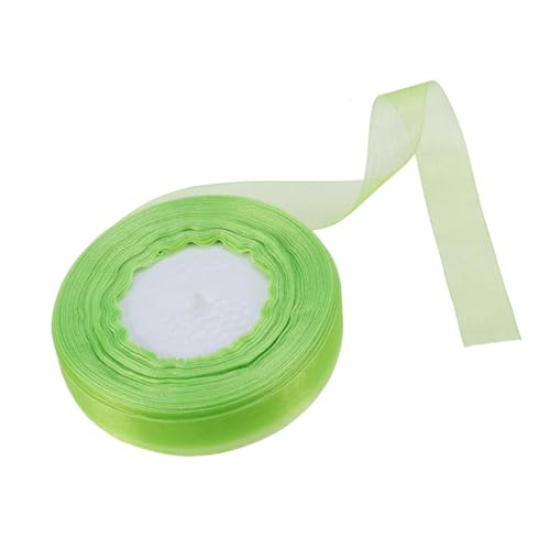 YOSADIER Organza Band Transparent Leicht Grün Hochwertiges Geschenkband für Hochzeit Polterabend Party Dekoration DIY Basteln Schleifenband YOSADIER Organza Band Transparent Leicht Grün Hochwertiges Geschenkband für Hochzeit Polterabend Party Dekoration DIY Basteln Schleifenband von YOSADIER