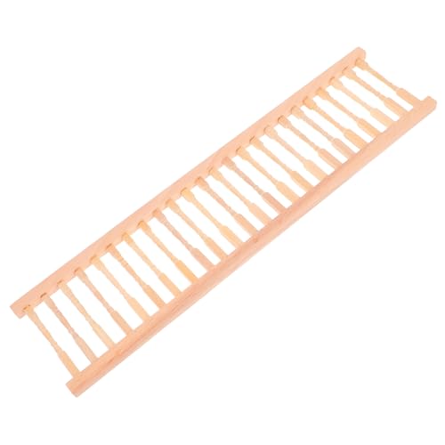 YOSADIER Puppenhaus Dekorationszubehör Kleiner Puppenhauszaun Mini Puppenhaus Handlauf Mini Zaun Für Miniaturhaus Puppenhaus Mini Handlauf Puppenhaus Handlaufzubehör Beige Birke von YOSADIER