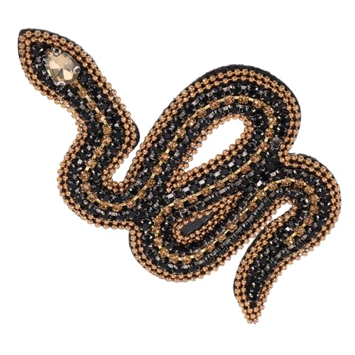 YOSADIER Schlangen Strass Patch für Kleidung Aufnäher mit Einzigartigem Schlangenmotiv für DIY Dekoration von Schuhen Taschen und Funkelnde Rhinestones für Einen Auffälligen Look YOSADIER Schlangen Strass Patch für Kleidung Aufnäher mit Einzigartigem Schlangenmotiv für DIY Dekoration von Schuhen Taschen und Funkelnde Rhinestones für Einen Auffälligen Look von YOSADIER