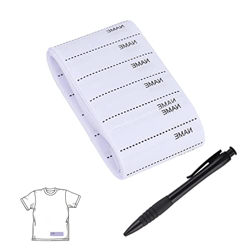200 Stück Namensetiketten,Wäscheetiketten Namensschilder zum Aufbügeln,Personalisierbare Namensaufkleber für Kleidung Kindergarten und Schule,mit Stift 200 Stück Namensetiketten,Wäscheetiketten Namensschilder zum Aufbügeln,Personalisierbare Namensaufkleber für Kleidung Kindergarten und Schule,mit Stift von YOUDALIS