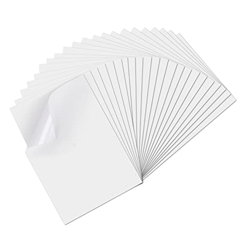 YOUHOOL A4 Aufkleber Papier zum Drucken Druckbare Vinyl Aufkleber Papier Matte selbstklebende Aufkleber Wasserdichtes Blatt für Tintenstrahldrucker und Cricut Maker YOUHOOL A4 Aufkleber Papier zum Drucken Druckbare Vinyl Aufkleber Papier Matte selbstklebende Aufkleber Wasserdichtes Blatt für Tintenstrahldrucker und Cricut Maker von YOUHOOL