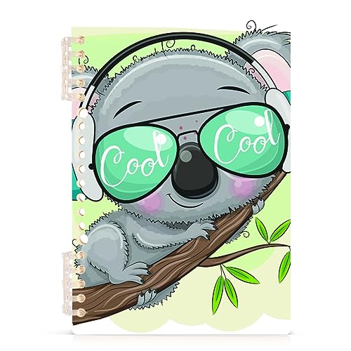 YOUJUNER Notizblock Cooler süßer Koala-Bär Spiralblock Notizbuch Notebook Journal, A5, 60 Blatt, 120 Seiten, 80 g Papier YOUJUNER Notizblock Cooler süßer Koala-Bär Spiralblock Notizbuch Notebook Journal, A5, 60 Blatt, 120 Seiten, 80 g Papier von YOUJUNER