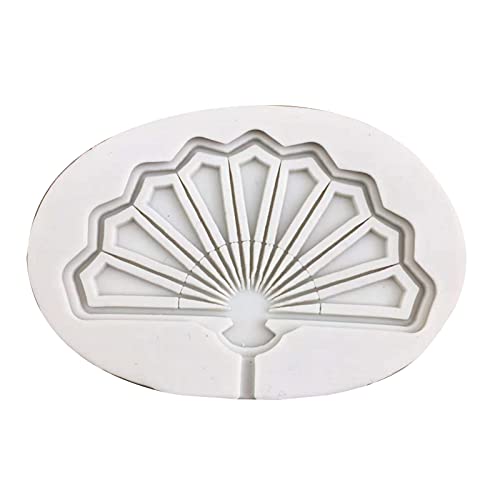 Faltbare Fächer-Mousse-Silikonform für Fondant, Kuchenbordüre, Schokolade, Kuchen, Dekoration, Küchenzubehör, Silikonformen zum Backen, Epoxidharz, Backen, Kuchen, Harzguss Faltbare Fächer-Mousse-Silikonform für Fondant, Kuchenbordüre, Schokolade, Kuchen, Dekoration, Küchenzubehör, Silikonformen zum Backen, Epoxidharz, Backen, Kuchen, Harzguss von YOUNAFEN