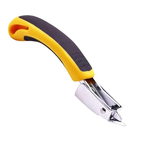 1 Packung Schwerlast-Heftklammerentferner-Werkzeug – 15 cm ergonomischer Heftklammerabzieher für Möbel, Teppich, Holzkoffer, Bilderrahmen und Karton von YOUNIEYO
