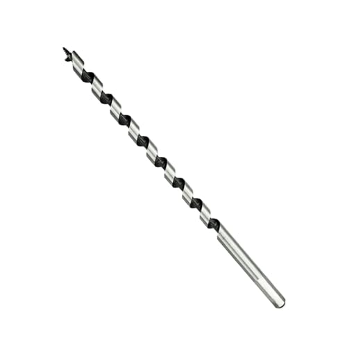 Holzschneckenbohrer, 12 mm x 300 mm, schneidet flache und tiefe Löcher in Holz, für elektrische Tischbohrmaschinen, Holzbearbeitung, Tischlerei, 1 Stück Holzschneckenbohrer, 12 mm x 300 mm, schneidet flache und tiefe Löcher in Holz, für elektrische Tischbohrmaschinen, Holzbearbeitung, Tischlerei, 1 Stück von YOUNIEYO