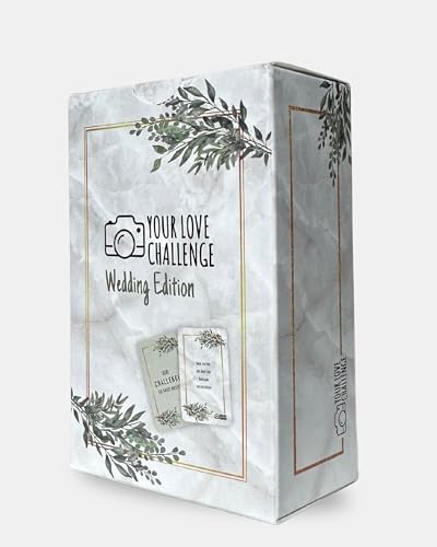 YourLoveChallenge® - 100 Hochzeits-Fotoaufgaben, das ultimative Fotospiel für Gäste, perfekt für schöne Momente und das Gästebuch, Gäste besser kennenlernen mit dem Hochzeitsspiel von YOUR LOVE CHALLENGE