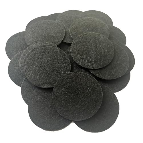 Filz-Patch, rund, zum Aufnähen, für Kleidung, Basteln, 7 cm, 50 Stück Filz-Patch, rund, zum Aufnähen, für Kleidung, Basteln, 7 cm, 50 Stück von YOURNAME