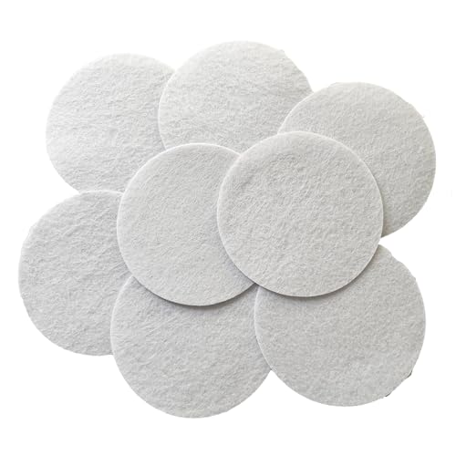 Filz-Patch, rund, zum Aufnähen, für Kleidung, Handwerk, strapazierfähige Stoffkreise, Weiß, 8 cm, 30 Stück Filz-Patch, rund, zum Aufnähen, für Kleidung, Handwerk, strapazierfähige Stoffkreise, Weiß, 8 cm, 30 Stück von YOURNAME