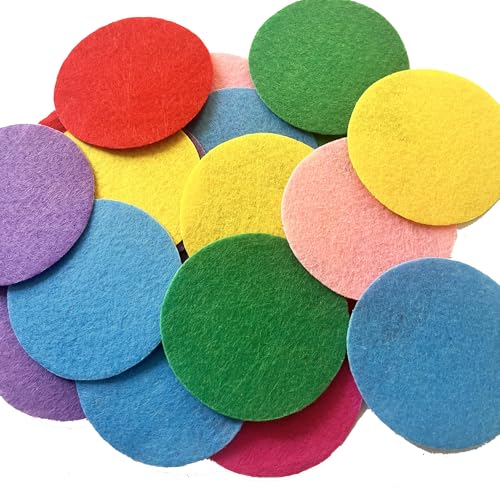 Filzflicken, rund, zum Aufnähen, für Kleidung, Handwerk, strapazierfähige Stoffkreise, 8 cm, 30 Stück Filzflicken, rund, zum Aufnähen, für Kleidung, Handwerk, strapazierfähige Stoffkreise, 8 cm, 30 Stück von YOURNAME