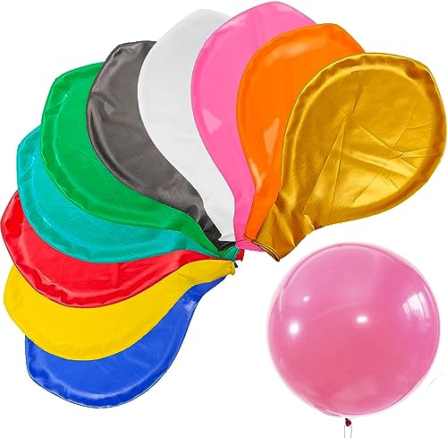 10 Stück Luftballons Gross, 36 Zoll Ballons Groß, Große Luftballons, Luftballons XXL Groß, Grosse Luftballons XXL, Latex Riesige Ballon, für Hochzeit Babyparty Geburtstag Party Deko(91 cm) 10 Stück Luftballons Gross, 36 Zoll Ballons Groß, Große Luftballons, Luftballons XXL Groß, Grosse Luftballons XXL, Latex Riesige Ballon, für Hochzeit Babyparty Geburtstag Party Deko(91 cm) von YOUYIKE