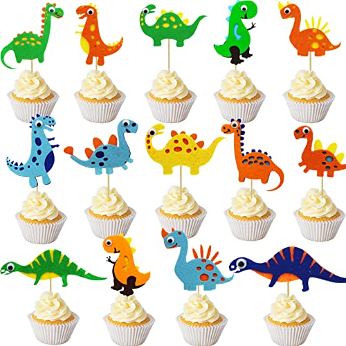 14 Stück Dinosaurier Topper, Netter Dinosaurier Kuchen Topper Deko Set,Dino Thema Geburtstagstorte Dekoration für Kinder Geburtstag Baby Shower Party Dekorationen Zubehör 14 Stück Dinosaurier Topper, Netter Dinosaurier Kuchen Topper Deko Set,Dino Thema Geburtstagstorte Dekoration für Kinder Geburtstag Baby Shower Party Dekorationen Zubehör von YOUYIKE
