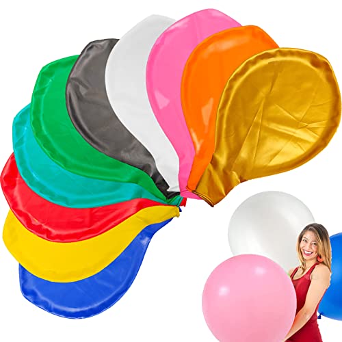 YOUYIKE 36 Zoll Grosse Bunt Luftballons,10 Stück Riese Luftballon, 90CM Latex Groß Luftballons XXL, Dekoration für Hochzeit Geburtstag Taufe Babyparty Kindergeburtstag Karnevals Deko YOUYIKE 36 Zoll Grosse Bunt Luftballons,10 Stück Riese Luftballon, 90CM Latex Groß Luftballons XXL, Dekoration für Hochzeit Geburtstag Taufe Babyparty Kindergeburtstag Karnevals Deko von YOUYIKE
