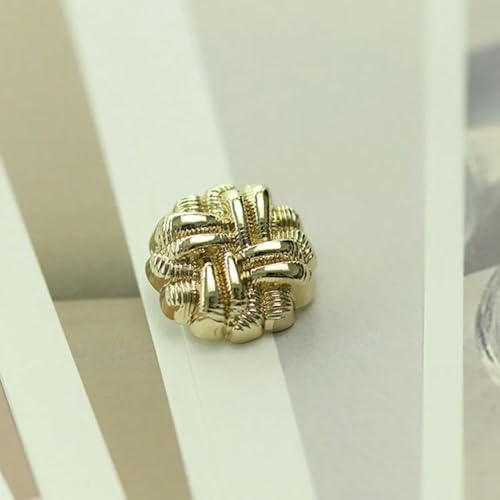 YOYOBO 10 stücke Metallknopf Luxus Gold Silber Kleidung Nähknopf DIY Herren- und Damenbekleidung Nähen Dekoration Zubehör YOYOBO 10 stücke Metallknopf Luxus Gold Silber Kleidung Nähknopf DIY Herren- und Damenbekleidung Nähen Dekoration Zubehör von YOYOBO