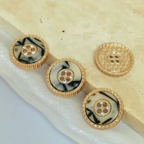 YOYOBO 18/20/23/25MM Multicolor Metall 4 Löcher Knöpfe von Kleidung Dekor Strass Button Makers Handwerk Lieferant DIY YOYOBO 18/20/23/25MM Multicolor Metall 4 Löcher Knöpfe von Kleidung Dekor Strass Button Makers Handwerk Lieferant DIY von YOYOBO