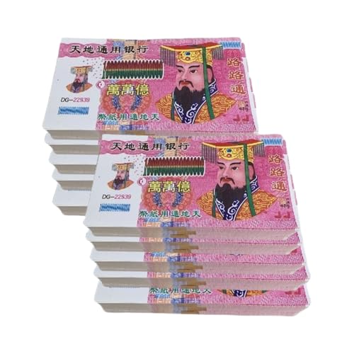 Ancestor Money 1000 PCS Joss Paper Ahnengeld Papiergeld Brennendes Papier Opfer Beerdigung Nennwert 100000000000000000 Ancestor Money 1000 PCS Joss Paper Ahnengeld Papiergeld Brennendes Papier Opfer Beerdigung Nennwert 100000000000000000 von YOYUMI