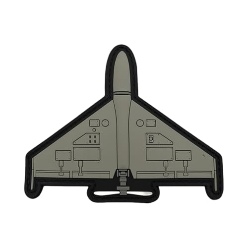 DRONES ZONE Leuchtender Patch aus PVC-Gummi, dreidimensionaler taktischer Moral-Patch für Rucksack-Armbandaufkleber-UAV von YOYUMI