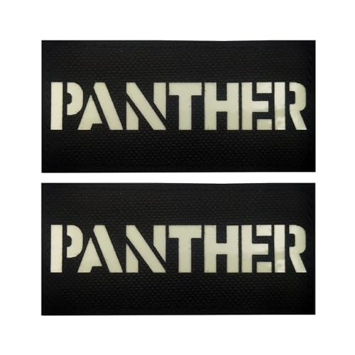 Leuchtender Rufzeichen Patch, Nylon, Taktischer Moral Patch, Nachtidentifikation, Passend Für Helm, Taktische Weste, 2 Stück von YOYUMI