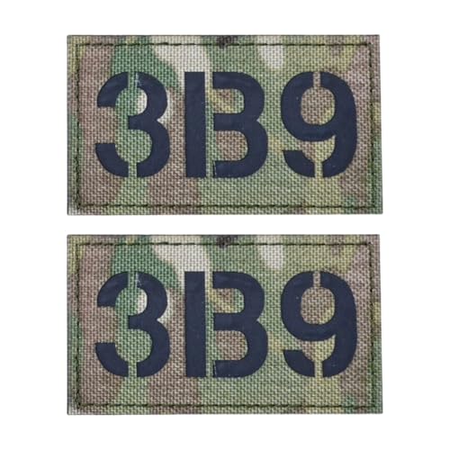 Patch Militär IR Reflektierender Militärisches Rufzeichen Aufnäher Mit Militärischem Rufzeichen, Nylonmaterial, Geeignet Für Taktische Helme Und Westen (3B9) von YOYUMI