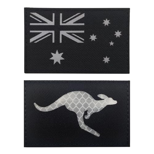 Taktischer Patch Känguru Dreidimensionale Stickerei Taktische Moral Patch Infrarot Reflektierende Tarnung Reflektierende Patch von YOYUMI