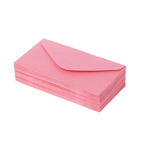 YPBEW Einladungsumschläge, bunt, 6,1 x 10,2 cm, für Hochzeit, Urlaub, Geburtstag, Grußkarten, 50 Stück YPBEW Einladungsumschläge, bunt, 6,1 x 10,2 cm, für Hochzeit, Urlaub, Geburtstag, Grußkarten, 50 Stück von YPBEW