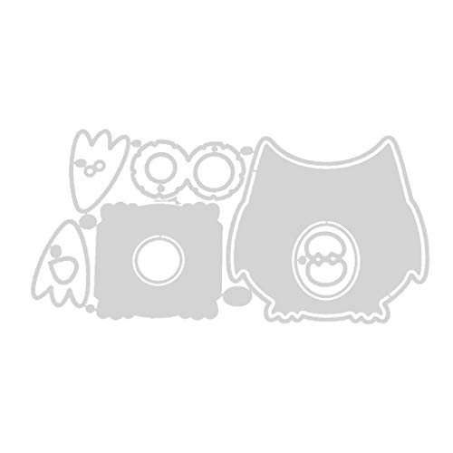 Metall-Stanzschablone, Motiv: Oster-Eulen, Schablone, Scrapbooking, Album, Stempel, Papier, Karten, Prägung, Dekoration, Basteln, Stanzformen für Kartenherstellung Metall-Stanzschablone, Motiv: Oster-Eulen, Schablone, Scrapbooking, Album, Stempel, Papier, Karten, Prägung, Dekoration, Basteln, Stanzformen für Kartenherstellung von YPBEW