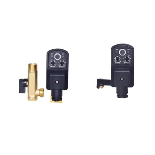 YPEZASDLW 1PCS 1/2 Zoll DN15 AC 220V elektronisches Timing 2-Wege-Luftkompressor Lufttank automatisches Ablassventil Magnetventil(110V,Split-boty Type) von YPEZASDLW