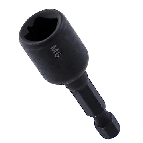 YPGNKEKPLM 1pc Tap Socket Collet -Schraubenschlüssel M4-M16 Maschinenstempel -Sockeladapter Sechskant Shank Quadratfahrergewinde Schraube auf Chuck tippen Zubehör für Elektrowerkzeuge(M6) von YPGNKEKPLM