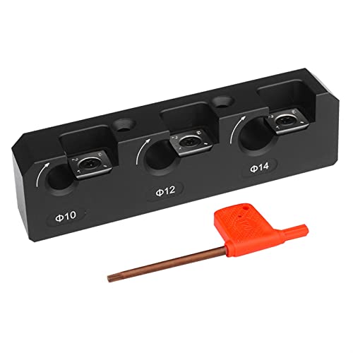YPGNKEKPLM 3 Löcher Aluminiumlegierung passend for elektrische Bohrmaschine praktischer Schraubenschlüssel Zimmermannszubehör DIY Wookworking Round Wood Rod Making Tool Home Zubehör für Elektrowerkzeu YPGNKEKPLM 3 Löcher Aluminiumlegierung passend for elektrische Bohrmaschine praktischer Schraubenschlüssel Zimmermannszubehör DIY Wookworking Round Wood Rod Making Tool Home Zubehör für Elektrowerkzeu von YPGNKEKPLM
