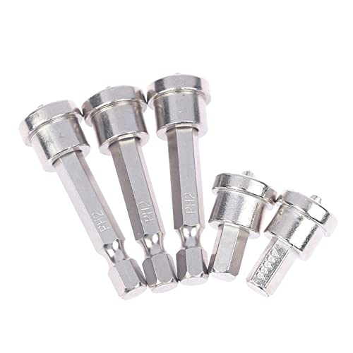 YPGNKEKPLM 5pcs/Set Magnetpositionierungsschraubendreher BIT Zubehör für Elektrowerkzeuge YPGNKEKPLM 5pcs/Set Magnetpositionierungsschraubendreher BIT Zubehör für Elektrowerkzeuge von YPGNKEKPLM