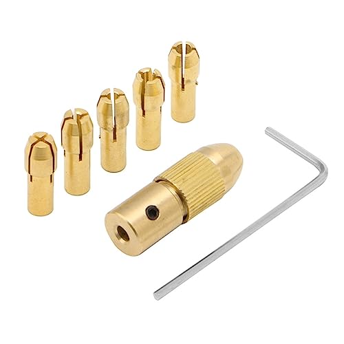 YPGNKEKPLM 7pcs 0,5-3 mm Kleiner elektrischer Bohrbot Bit Collet Clamp Micro Drehbohrwerkzeug C90a Neues Drop Ship Qiang Zubehör für Elektrowerkzeuge YPGNKEKPLM 7pcs 0,5-3 mm Kleiner elektrischer Bohrbot Bit Collet Clamp Micro Drehbohrwerkzeug C90a Neues Drop Ship Qiang Zubehör für Elektrowerkzeuge von YPGNKEKPLM