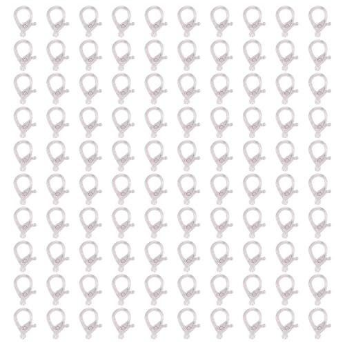 100 farbige Karabinerverschlüsse, 35 mm, für Schlüsselanhänger, Armbänder, Halsketten, Schmuckherstellung, Kunsthandwerk 100 farbige Karabinerverschlüsse, 35 mm, für Schlüsselanhänger, Armbänder, Halsketten, Schmuckherstellung, Kunsthandwerk von YPREWY