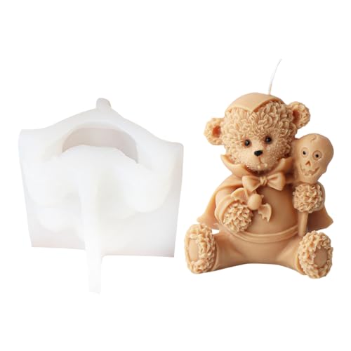 3D-Bär-Form, Epoxidharz, Wachs, Gips, Ornamente für Bastler von YPREWY