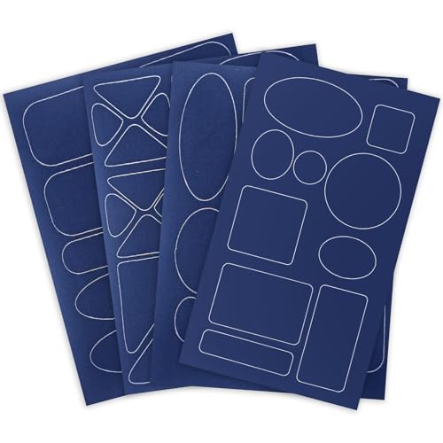 4 x Flicken zur Befestigung von Daunenmänteln, Klebejacken, Reparatur-Stoff-Sets für Kleidung, Jeans, Hosen, Klebejacken, Daunenmantel, Befestigung für Kleidung, Jeans von YPREWY