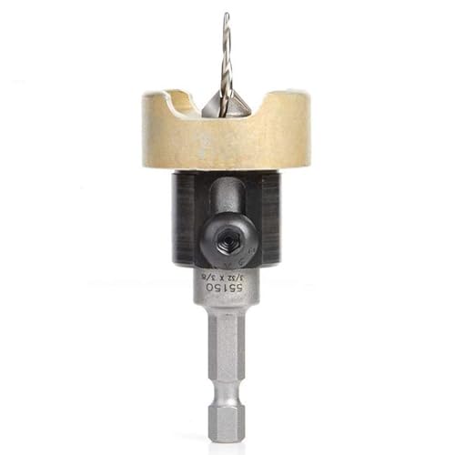 Countersink Bohrer Carbid Einstellbare Tiefe Für Holzplattenöffnungen Counterunk Löcher Elektrowerkzeug Holzbearbeitung Zubehör Countersink Bohrer Carbid Einstellbare Tiefe Für Holzplattenöffnungen Counterunk Löcher Elektrowerkzeug Holzbearbeitung Zubehör von YPREWY