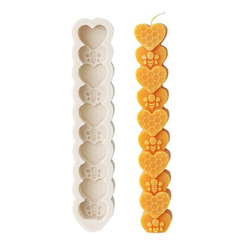 Kreative Ornament-Formen für Seife, Bienenhaus, Silikonform, Epoxidharz-Formen für Seife von YPREWY