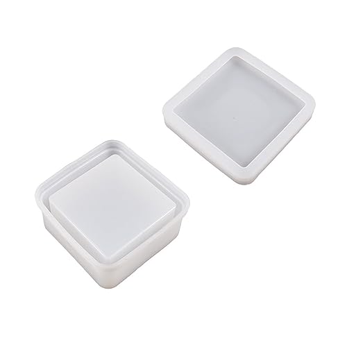 Kristall-Epoxidharz-Glasform, Aufbewahrungsbox, Deckel, Silikon, für Schmuckherstellung, Süßigkeiten-Box, Behälter, Gießwerkzeug Kristall-Epoxidharz-Glasform, Aufbewahrungsbox, Deckel, Silikon, für Schmuckherstellung, Süßigkeiten-Box, Behälter, Gießwerkzeug von YPREWY