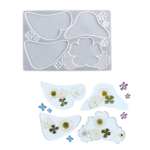 Modische Silikon-Haarspangenformen, Schmuckherstellung, Zubehör zum Basteln, Haarklammer und Schmuck mit Epoxidharz von YPREWY