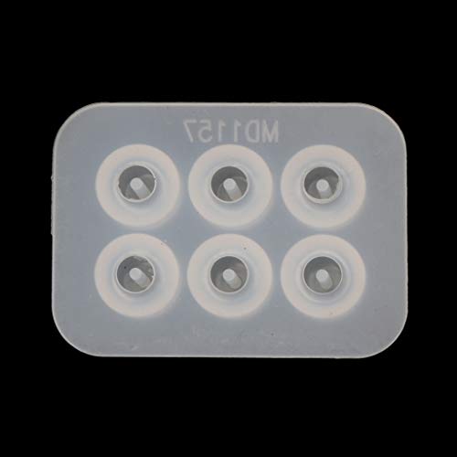 Perlenform für Schmuckherstellung, Perlen mit 5 mm Loch, Epoxidharz, Silikon, handgefertigt, Harz, Silikonformen für Aschenbecher Perlenform für Schmuckherstellung, Perlen mit 5 mm Loch, Epoxidharz, Silikon, handgefertigt, Harz, Silikonformen für Aschenbecher von YPREWY