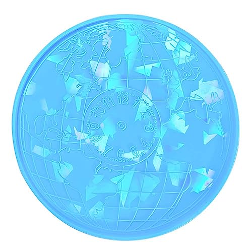 Silikonform für Erduhren, Wanddekoration, Bastelform, Epoxidharz, handgefertigt, Anhänger von YPREWY