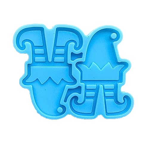 Silikonform für Ohrringe, Anhänger, Weihnachtsserie, Epoxidharz, Schmuckherstellung, handgefertigtes Zubehör von YPREWY