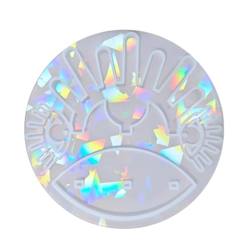 Silikonform für Ringe und Ohrringe mit großen Augen, Epoxidharz, Schmuckwerkzeug für die Herstellung von Heimdekorationen von YPREWY